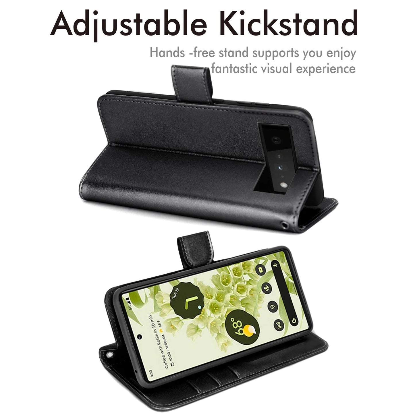 Google Pixel Leather Wallet Case | Stylish Functional Protection