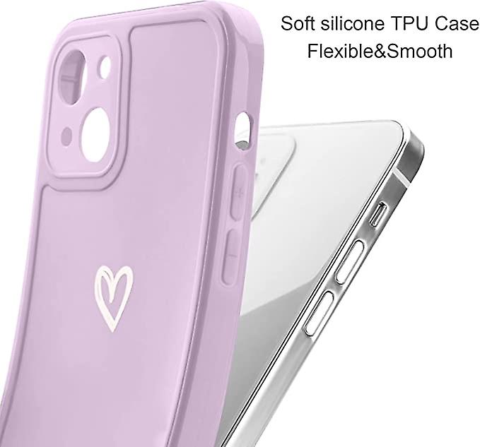 iPhone Love Heart Case | Silicone Soft Cover