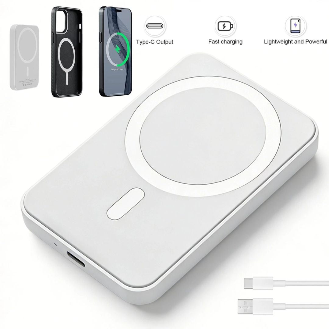 Premium MagSafe Power Bank | Fast Wireless Portable Charger