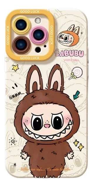Adorable LABUBU Silicone iPhone Case | Shockproof Protection