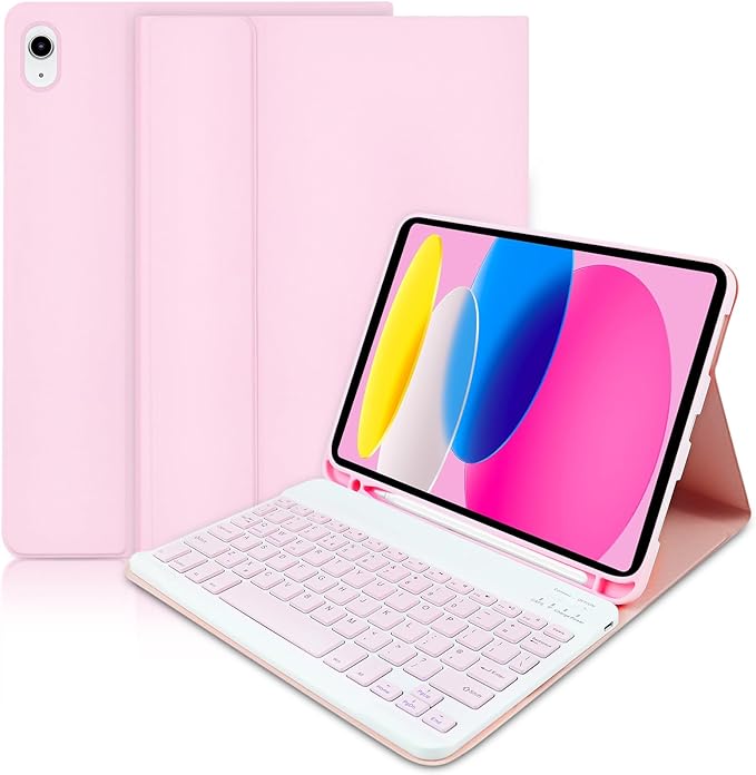 Premium iPad Case with Keyboard & Pencil Holder