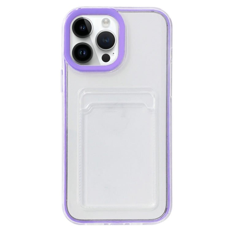 iPhone Card Slot Case | Clear Transparent Wallet