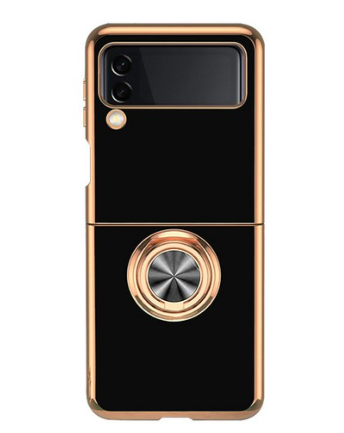 Samsung Galaxy Z Flip Case | Electroplated Ring Holder