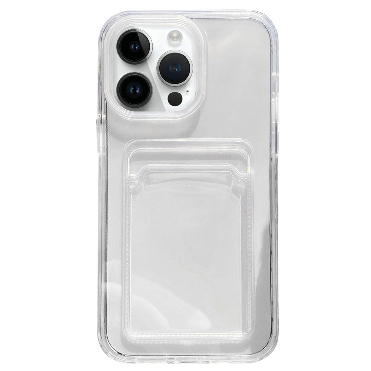 iPhone Card Slot Case | Clear Transparent Wallet