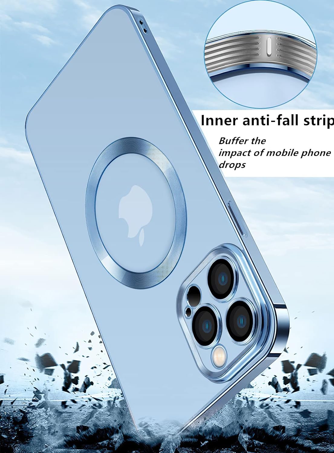 iPhone MagSafe Electroplated Case | Stylish Fashion