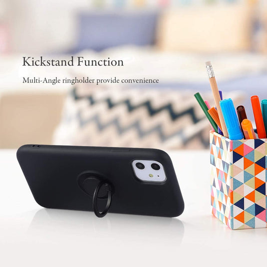 iPhone Silicone Ring Holder Case | Durable Stylish Protection