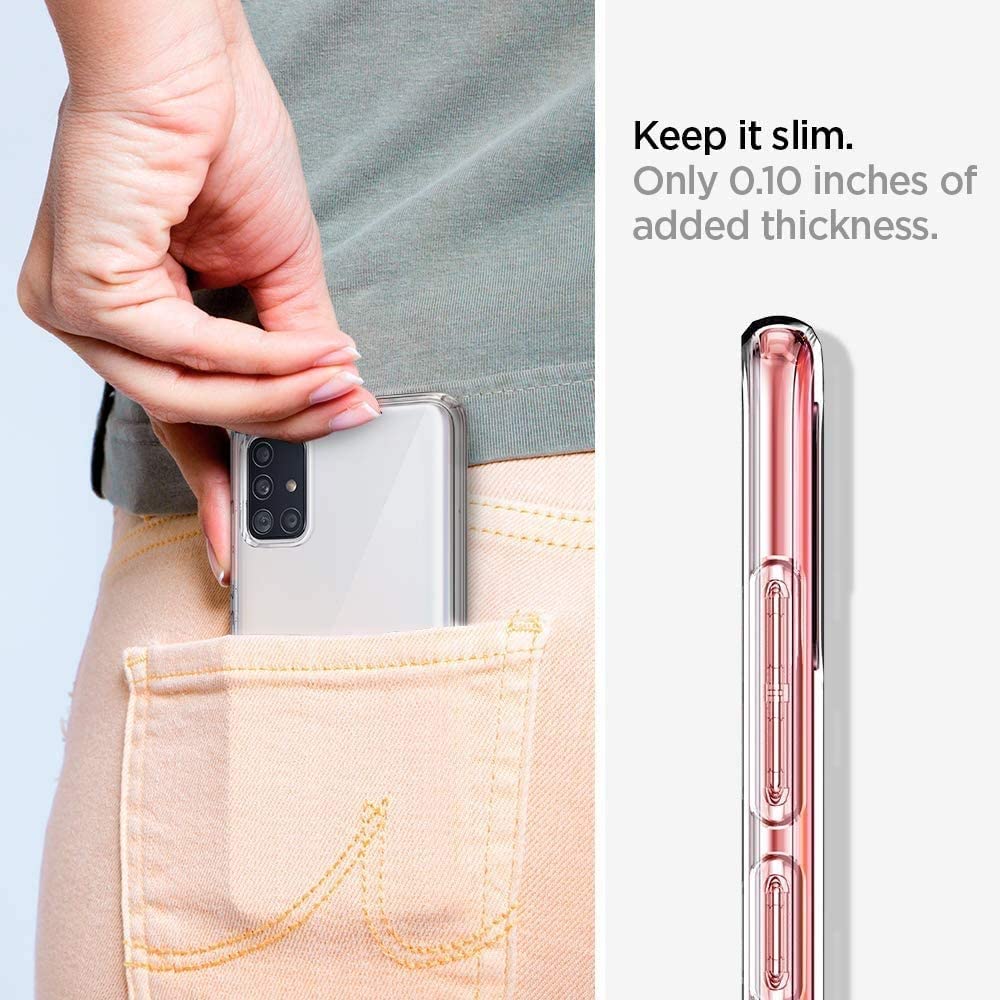 Samsung Shockproof Silicone Case (Clear) (6873124831416)