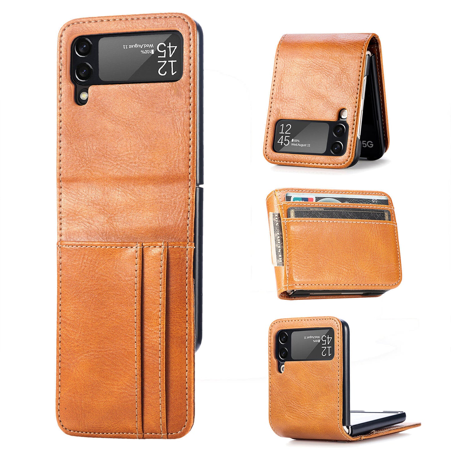 Samsung Galaxy Z Flip Wallet Case | Stylish Protection | Card Slots