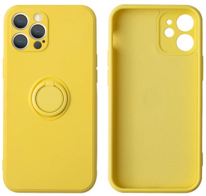 iPhone Silicone Ring Holder Case | Durable Stylish Protection