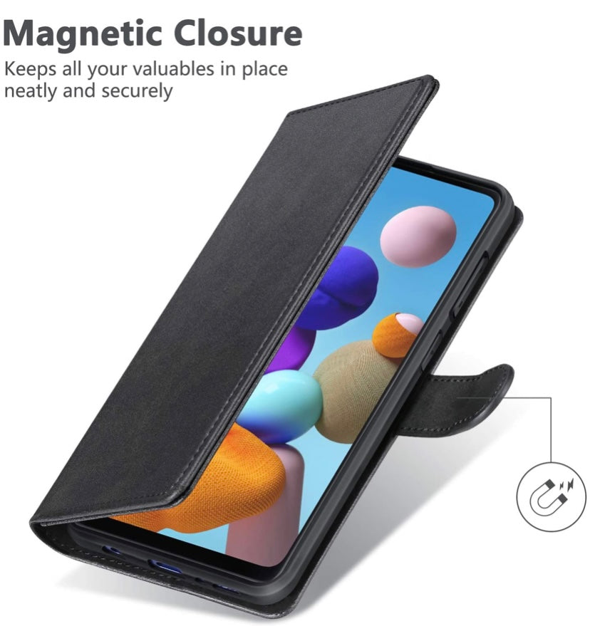 Samsung Leather Case (Flip Wallet Cover) (6874494402744)