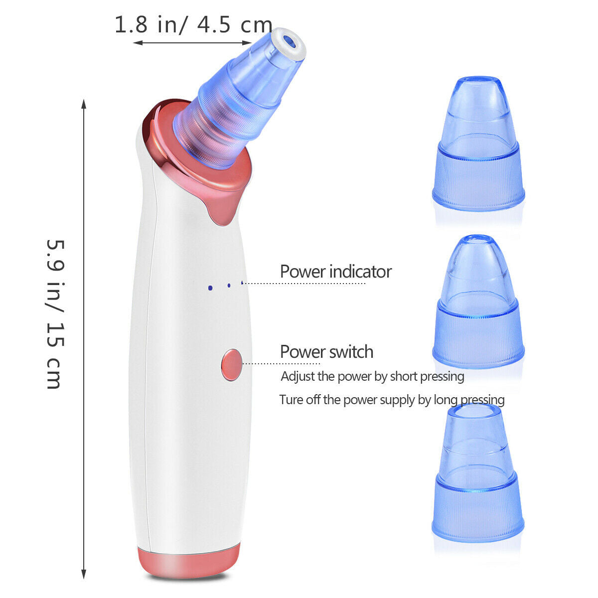 Facial Blackhead Vacuum (Pore Remover) (6875247214776)