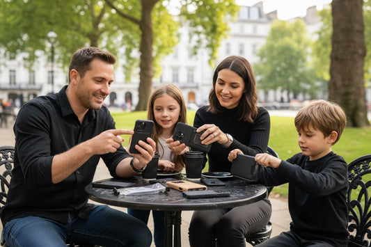 phone case types, London parents, family smartphone