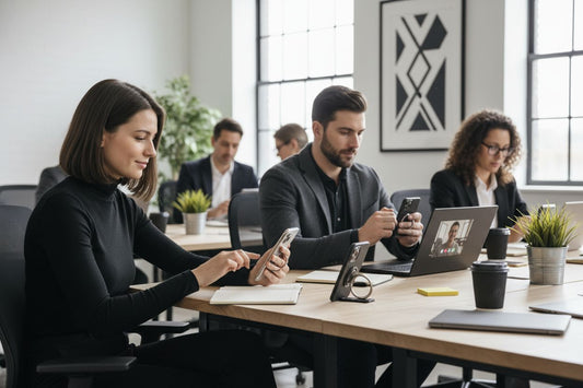 professional phone use