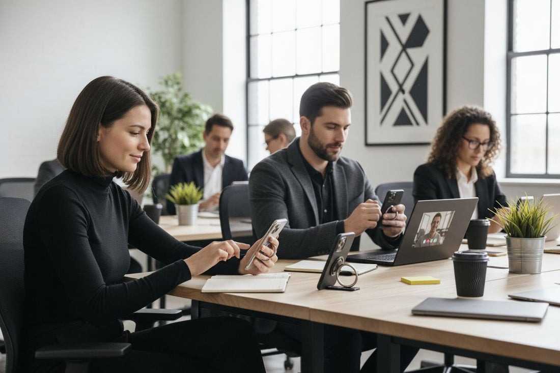 professional phone use