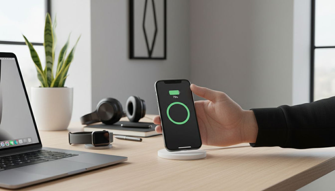 magsafe charging workspace