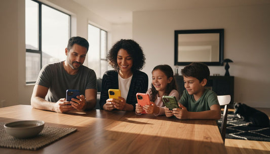 top samsung phone cases for families hero header image