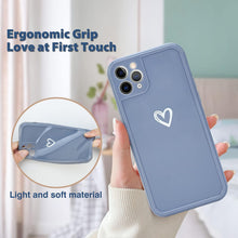 Load image into Gallery viewer, iPhone Love Heart Case | Silicone Soft Cover
