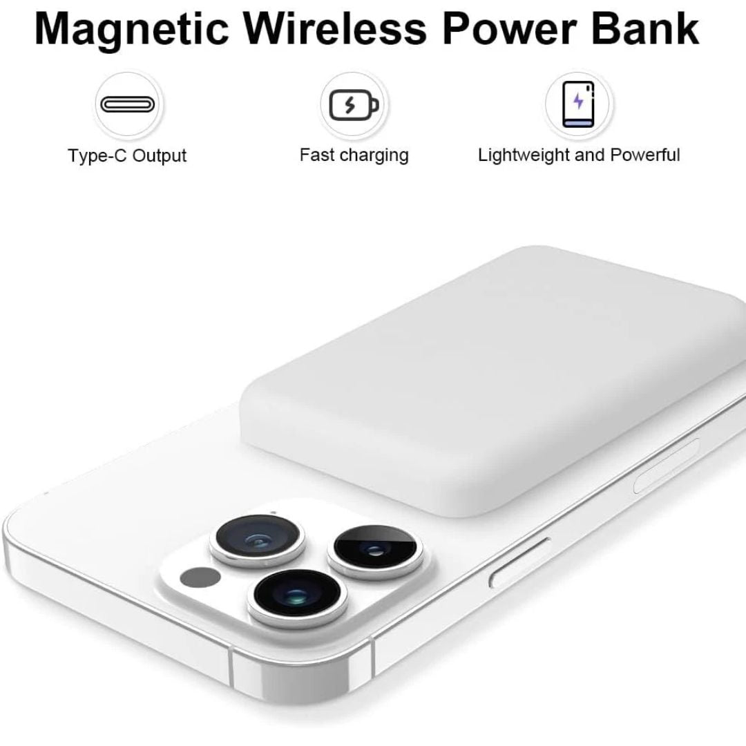 Premium MagSafe Power Bank | Fast Wireless Portable Charger