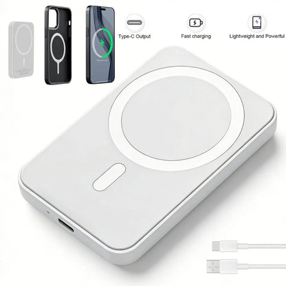 Premium MagSafe Power Bank | Fast Wireless Portable Charger