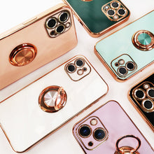 Load image into Gallery viewer, Luxury iPhone Case | Electroplated Ring Holder
