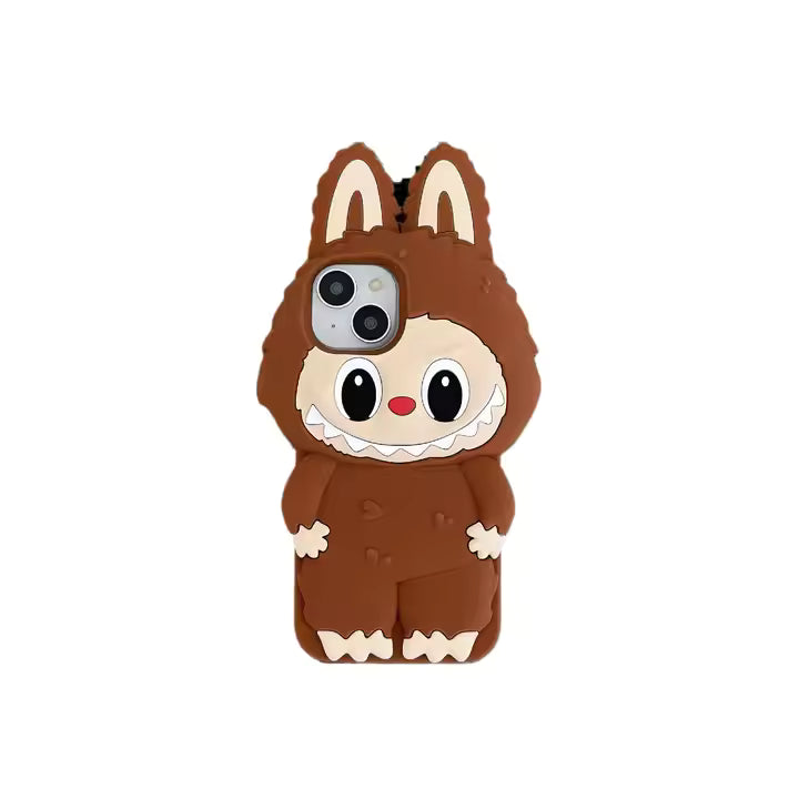Adorable LABUBU Silicone iPhone Case | Shockproof Protection