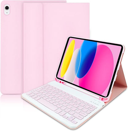 Premium iPad Case with Keyboard & Pencil Holder