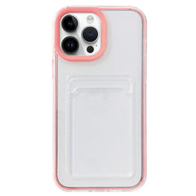 Load image into Gallery viewer, iPhone Card Slot Case | Clear Transparent Wallet
