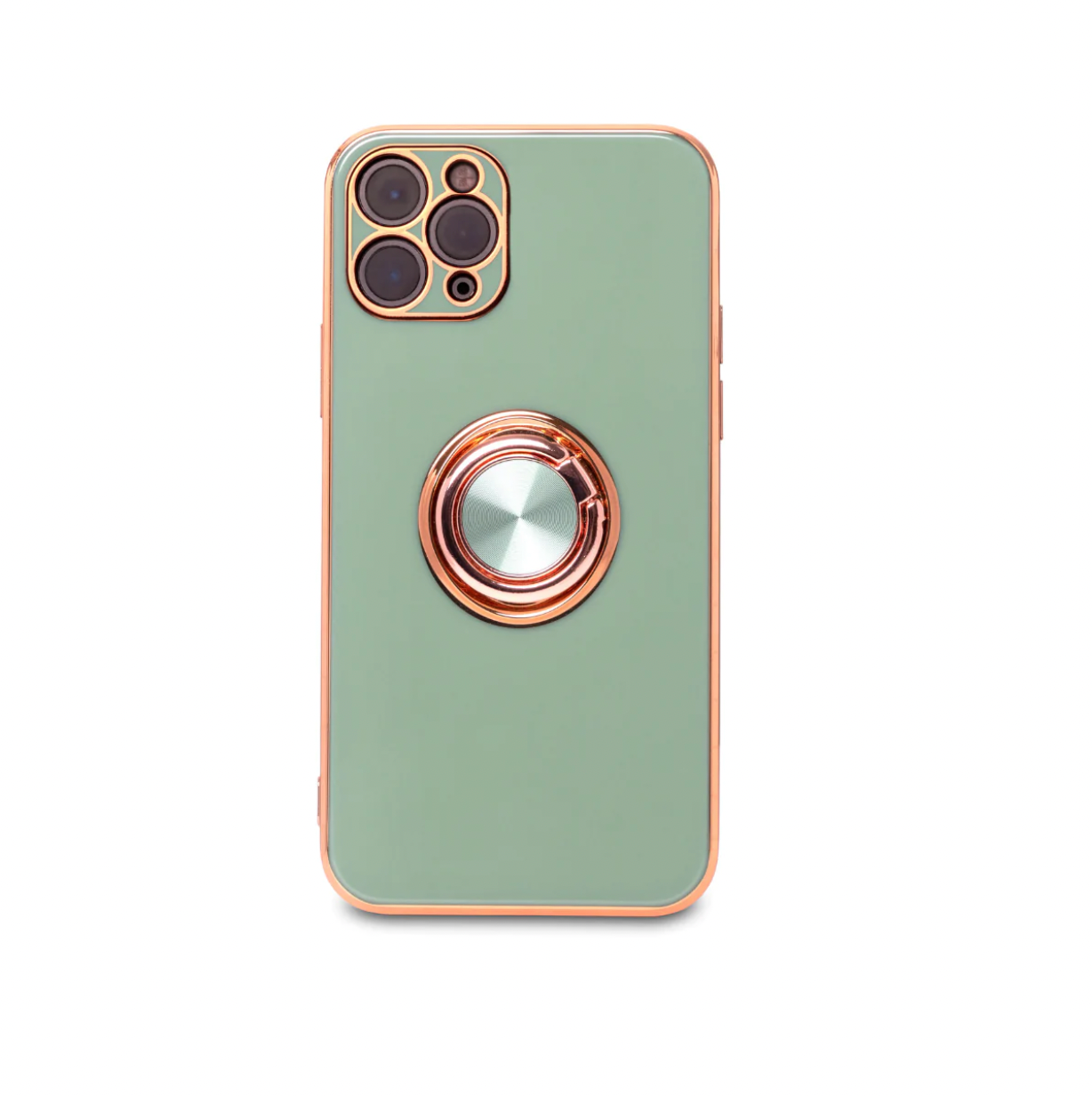 Luxury iPhone Case | Electroplated Ring Holder