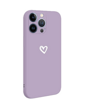 Load image into Gallery viewer, iPhone Love Heart Case | Silicone Soft Cover
