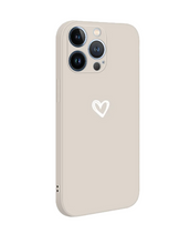 Load image into Gallery viewer, iPhone Love Heart Case | Silicone Soft Cover
