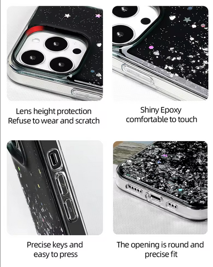iPhone Glitter Case | Silicone Stylish Cover