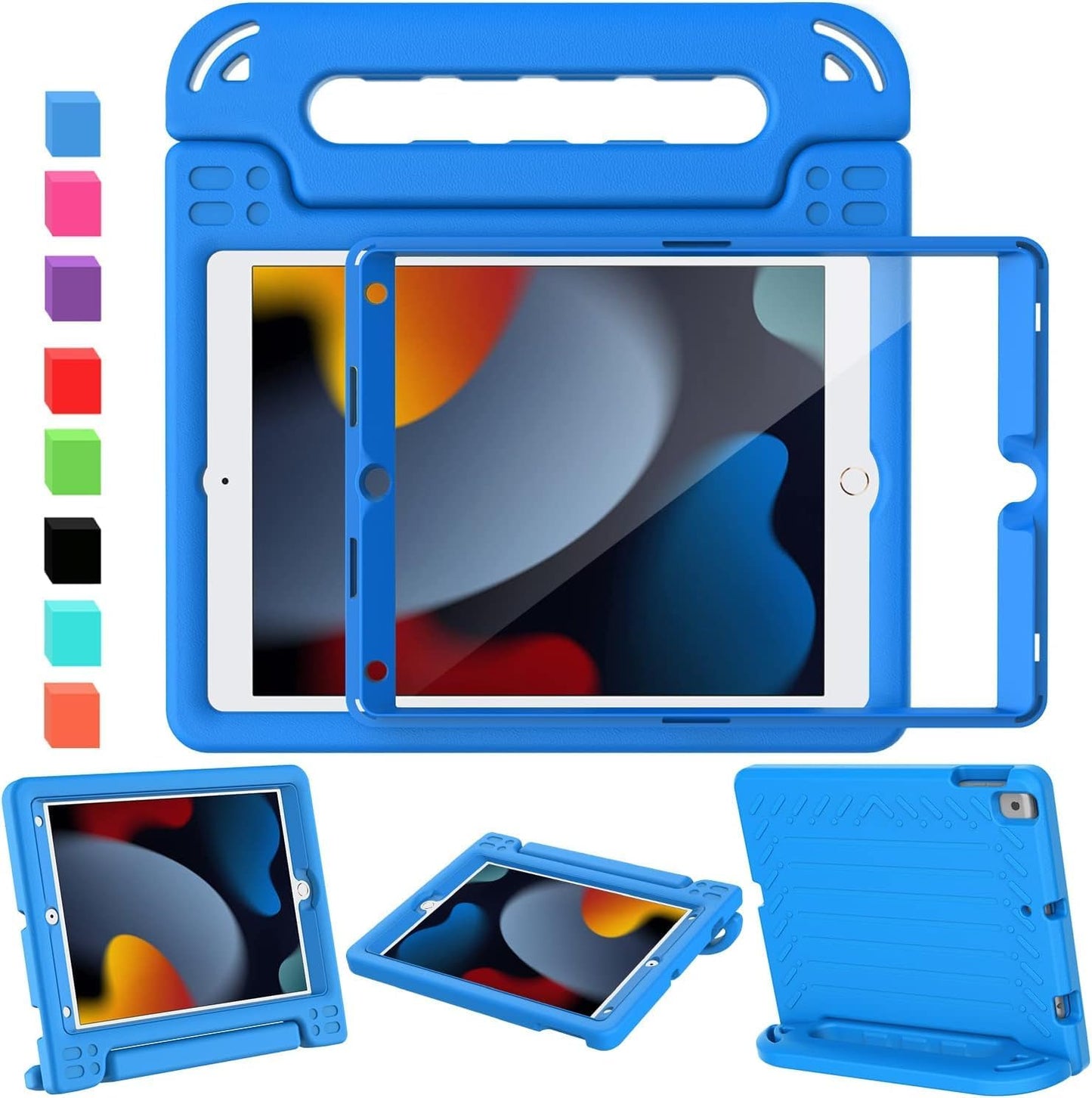 Kids iPad Case | Built-in Screen Protector
