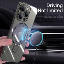 Load image into Gallery viewer, iPhone MagSafe Magnetic Ring Stand Case
