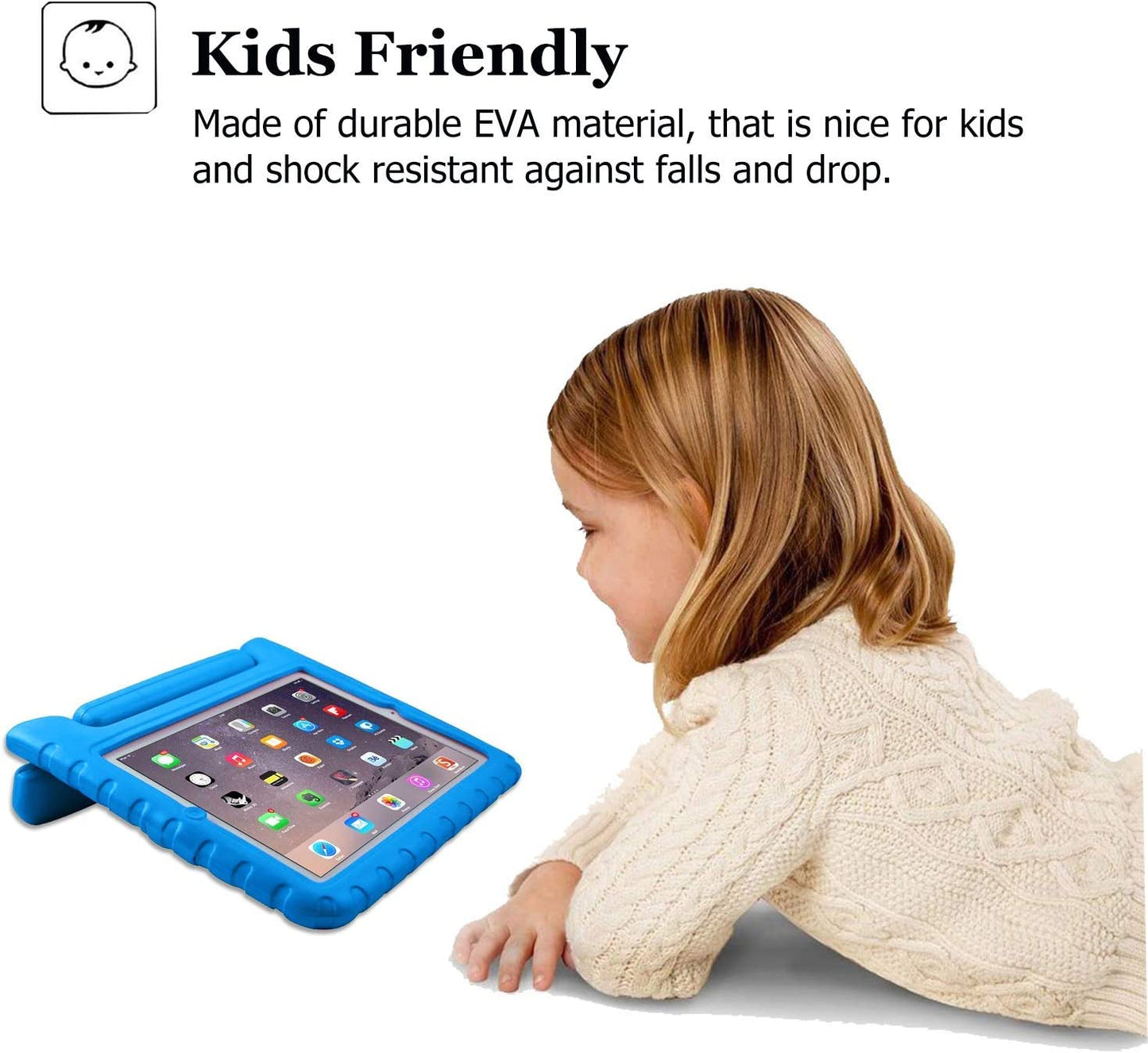 Kids iPad Case | Built-in Screen Protector