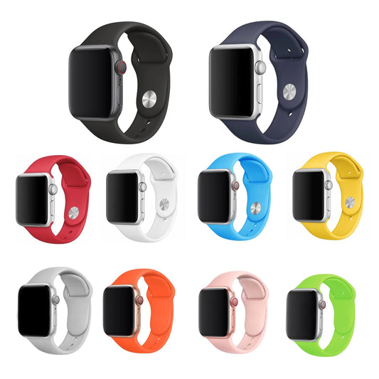 Apple Watch Strap | Silicone Lightweight Waterproof