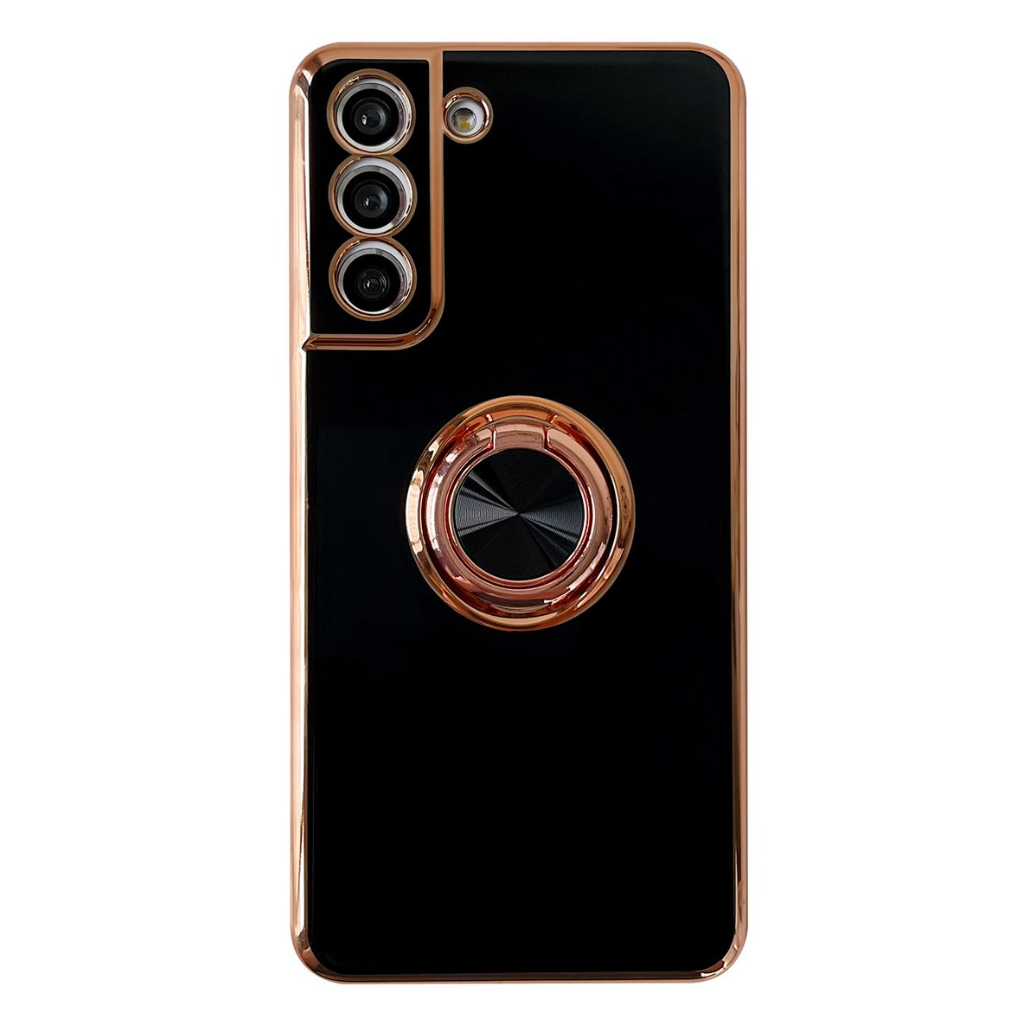 Luxury Samsung Galaxy Case | Electroplated Ring Holder