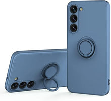 Load image into Gallery viewer, Samsung Galaxy Silicone Ring Holder Case | Durable Stylish Protection
