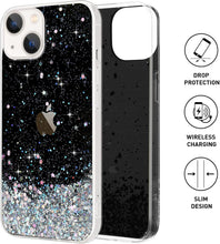 Load image into Gallery viewer, iPhone Glitter Case | Silicone Stylish Cover
