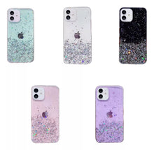 Load image into Gallery viewer, iPhone Glitter Case | Silicone Stylish Cover
