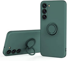 Load image into Gallery viewer, Samsung Galaxy Silicone Ring Holder Case | Durable Stylish Protection
