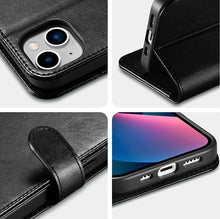 Load image into Gallery viewer, iPhone Leather Wallet Case | Stylish Durable Protection
