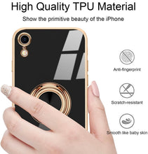 Load image into Gallery viewer, Luxury iPhone Case | Electroplated Ring Holder
