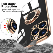 Load image into Gallery viewer, Luxury iPhone Case | Electroplated Ring Holder
