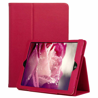 Premium Leather iPad Folio Stand Case