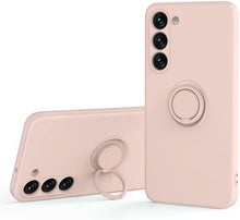 Load image into Gallery viewer, Samsung Galaxy Silicone Ring Holder Case | Durable Stylish Protection
