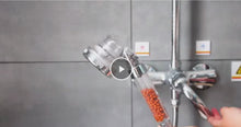 Load and play video in Gallery viewer, Filter Shower Head | Removes Chlorine, Hard Water Minerals
