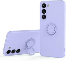 Load image into Gallery viewer, Samsung Galaxy Silicone Ring Holder Case | Durable Stylish Protection
