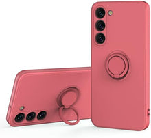 Load image into Gallery viewer, Samsung Galaxy Silicone Ring Holder Case | Durable Stylish Protection
