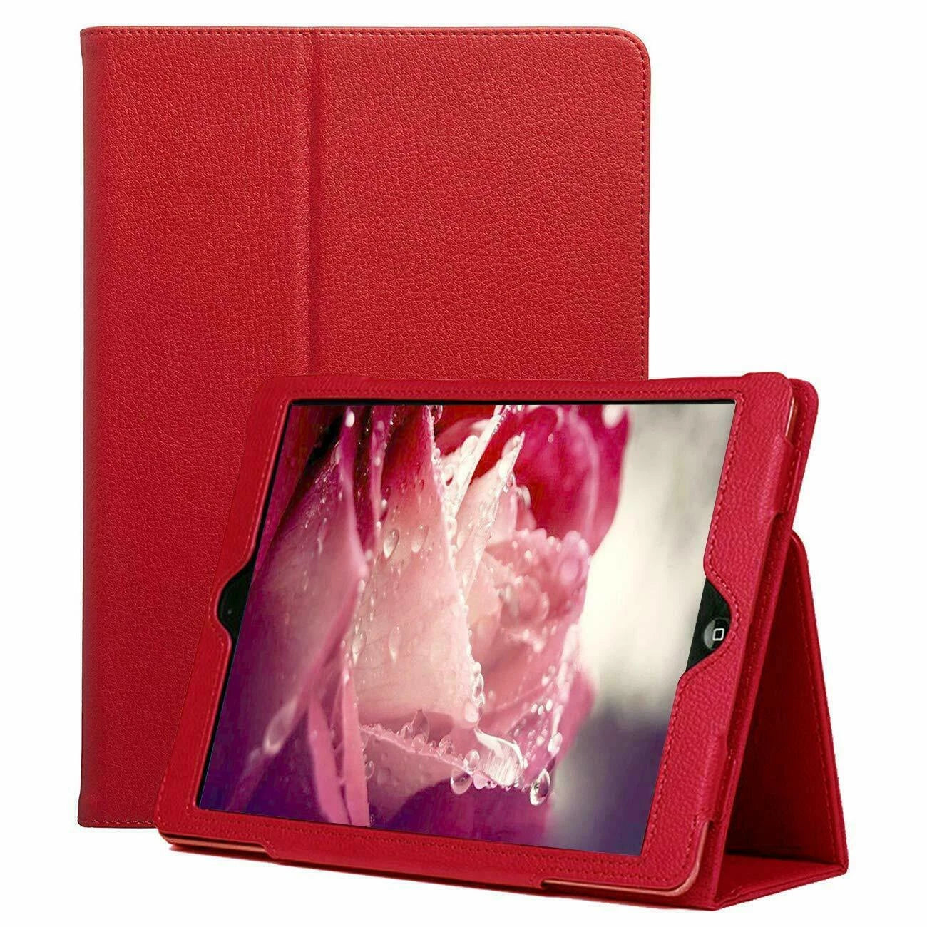 Premium Leather iPad Folio Stand Case