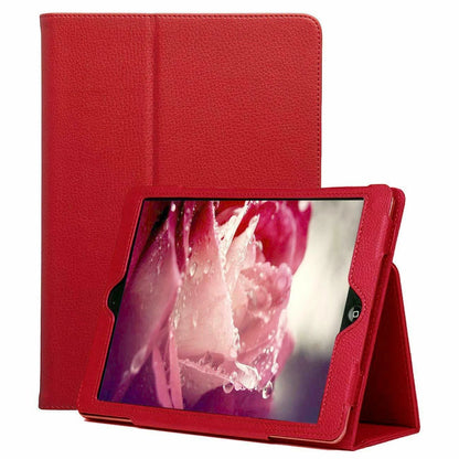 Premium Leather iPad Folio Stand Case